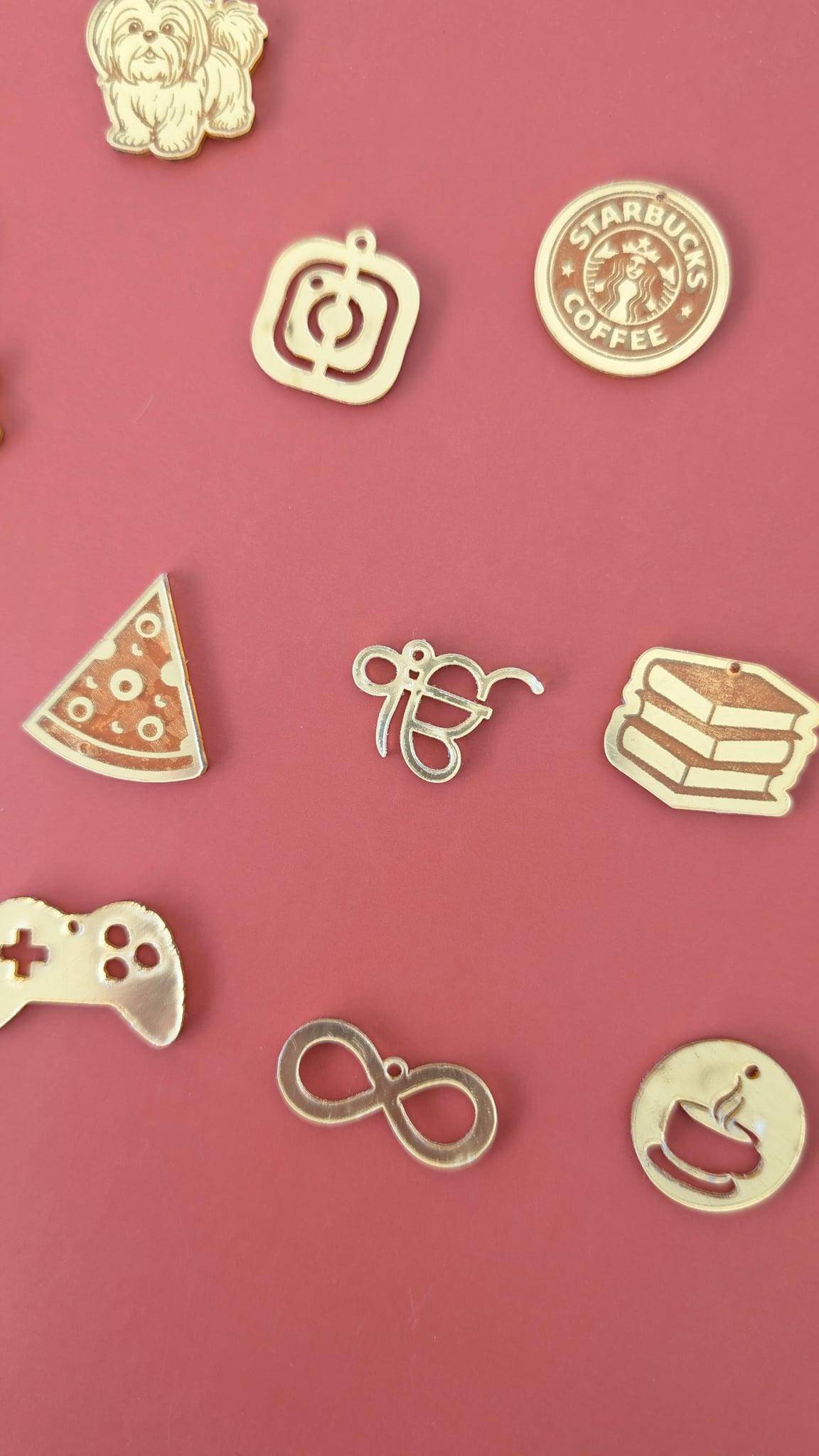 Noor Custom Acrylic Kaleerey Charms