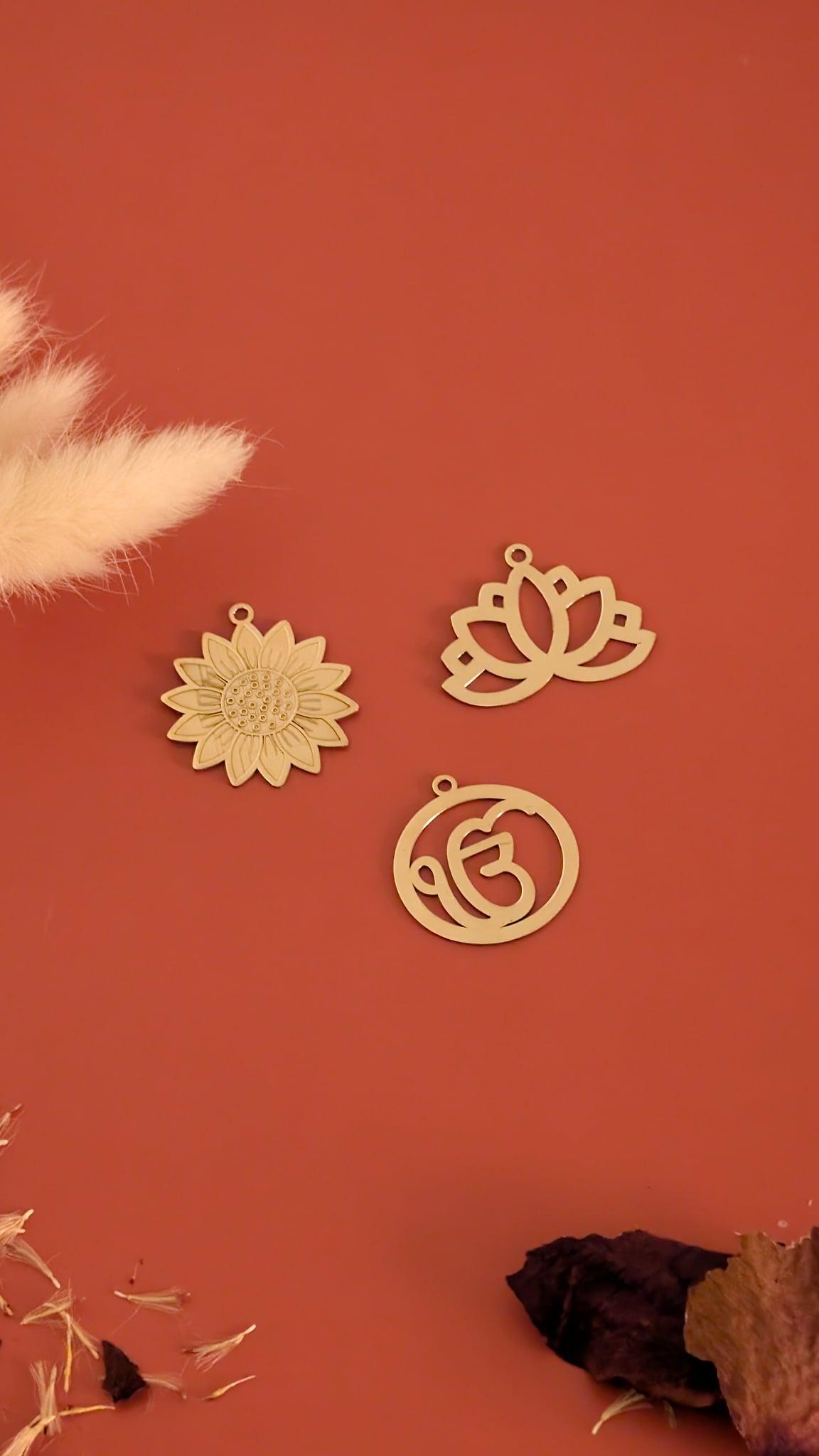 Virasat Custom Gold Plated Bridal Kaleerey Charm