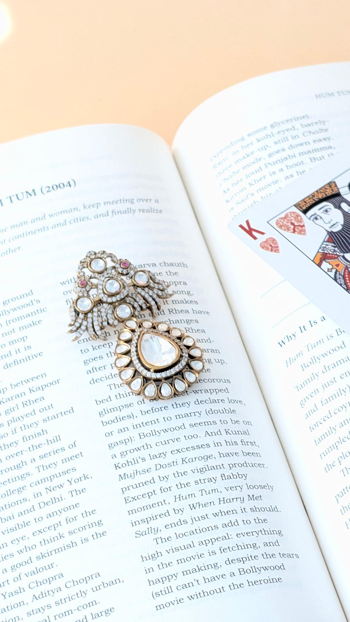 Viraj American Diamond Sherwani Brooch - Outbox House