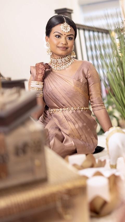 Anushiya, wearing Outbox House